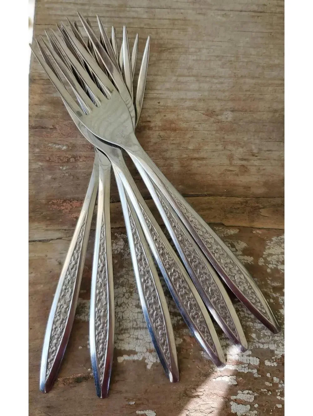Petal lane, superior International, custom craft USA, 44 pcs, Stainless flatware